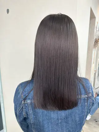 セミロング カラー 髪質改善/レイヤー/ 艶髪🎀ayaneのヘアスタイル