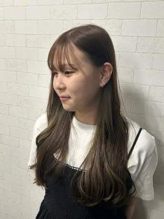 ロング 水元 聖流のヘアスタイル
