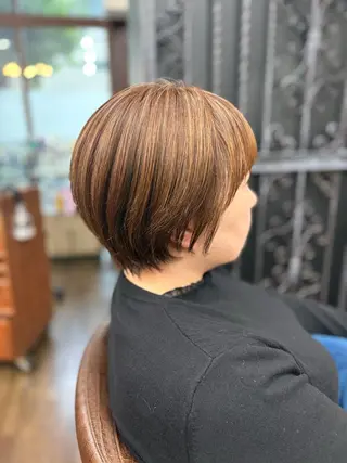 ショート 💠西山果琳💠 マツパモデル募集のヘアスタイル