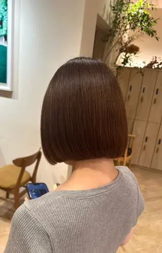 ショート 政木 彩香のヘアスタイル