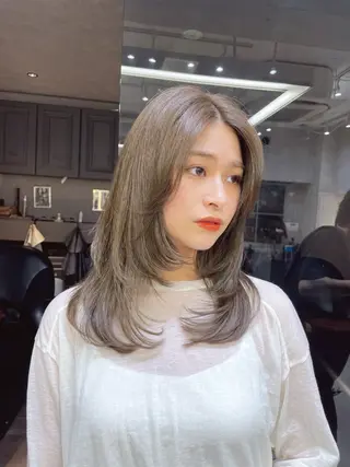 ミディアム 🍀練習モデル募集中 ‼️いぶきのヘアスタイル