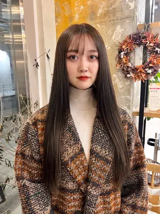 ロング ブリーチ/髪質改善 shiinaのヘアスタイル