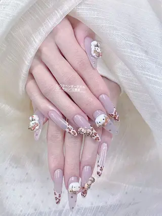 ネイル ラベンダー💖日暮里 ルル💖ネイルのネイルデザイン