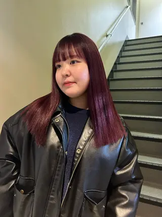 ロング カラー ☕️結【suii.】 ボブ/ヘアセット☕️のヘアスタイル