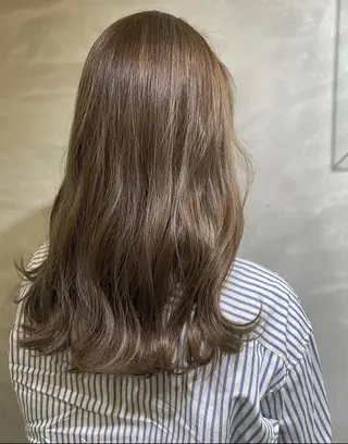 セミロング カラー 半個室女性salon 🩰Natsumiのヘアスタイル