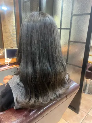 セミロング 暖色カラー🍒🌷 hitomiのヘアスタイル