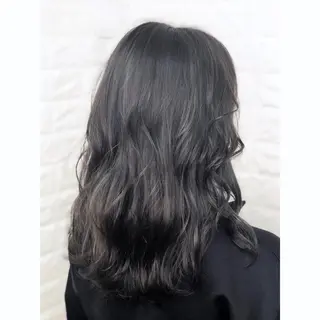 ミディアム カラー KIZU 髪質改善 オカルト怪談のヘアスタイル
