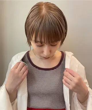 カラー tete nico所属・似合わせ/ヘアカラー nanami🌸のヘアスタイル