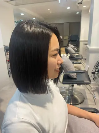 ミディアム 山下夕月 ショート🫧ボブのヘアスタイル