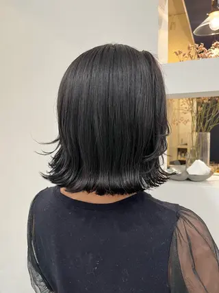 ミディアム カラー 無料カットモデル‪✨ ✂️Nanami🌷のヘアスタイル