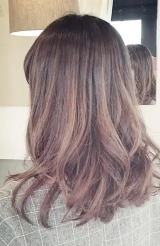 セミロング Blanco 村松 美里のヘアスタイル