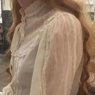 セミロング カラー パーマ ヘアアレンジ 髪質改善🫧ベージュ 椙山 響のヘアスタイル