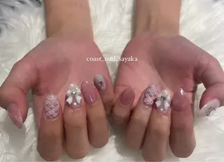 ネイル HOSHI ⭐️辻堂 /藤沢ガーリーネイルのネイルデザイン