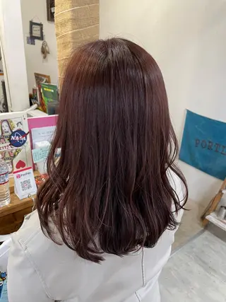 セミロング Luuna所属・Luuna hair loungeのヘアスタイル