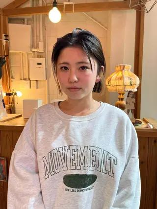 ショート iru所属・mi kiのヘアスタイル