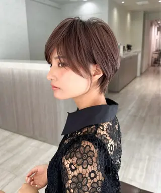 ショート カラー atsuki ショート特化のヘアスタイル