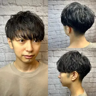 ショート パーマ 💈メンズ特化 💈/小野田悠希のヘアスタイル