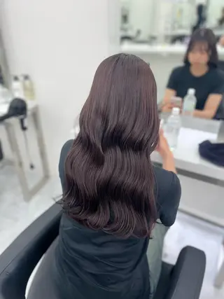 ロング カラー ヘアアレンジ 艶髪ハイトーン🫧 Kurehaのヘアスタイル