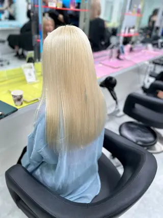 ロング トレンドモテカラー 🩷色落ちまで可愛くのヘアスタイル