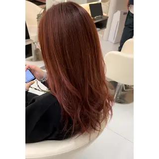 ロング カラー asterisk所属・涼音 🫧前髪お助け美容師のヘアスタイル