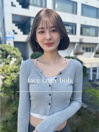 ショート Happiness王寺所属・髪質改善カラー 🫧萩原のヘアスタイル