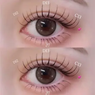 マツエク・マツパ 🌸🈯️ジ ジ🈯️🌸のマツエク・マツパデザイン