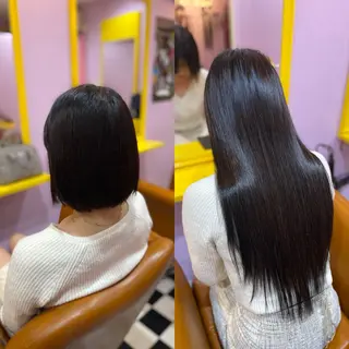 ミディアム チビ編み込みエクステ どぅ〜す/YUIのヘアスタイル