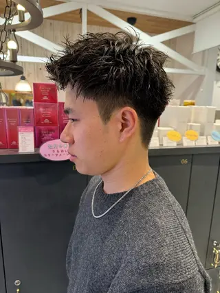 メンズ 細沼 葵のヘアスタイル