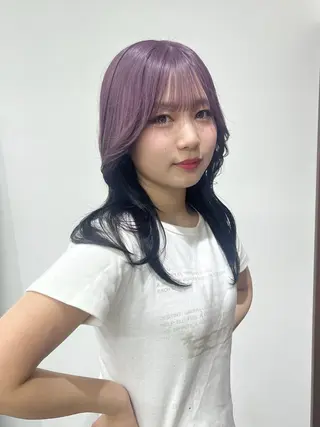 セミロング 🟣金沢駅近covo SHUNNA🟣のヘアスタイル