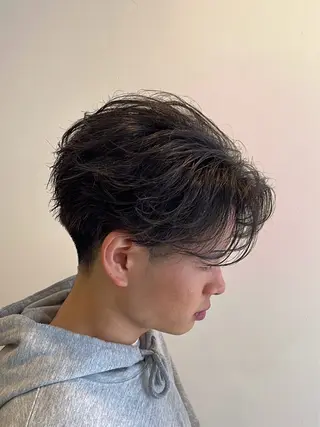 メンズ オートクチュールランコントレ西京極店所属・今在家 玲【艶髪スト レート/メンズ特化】のヘアスタイル