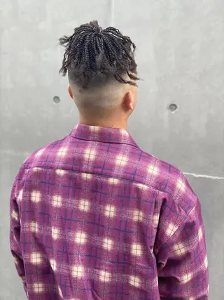 ショート カラー パーマ ヘアアレンジ メンズ キッズ ネイル マツエク・マツパ 中元 淳のヘアスタイル