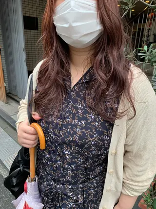 ロング 韓国ヘア🇰🇷/ レイヤーカット✂︎のヘアスタイル