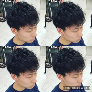 メンズ 平本 雄馬のヘアスタイル