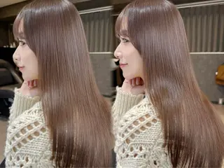 ロング lana hair 新宿/髪質改善/韓国のヘアスタイル
