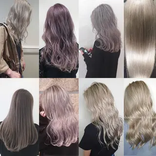 セミロング カラー パーマ ヘアアレンジ メンズ キッズ ネイル マツエク・マツパ カラー特化サロン Eir心斎橋のヘアスタイル