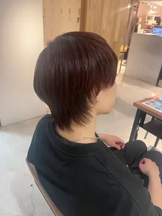 カラー メンズ 大阪韓国メンズ特化 LUNAのヘアスタイル