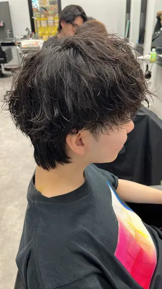 パーマ メンズ men's salon First天王寺店所属・First天王寺店 西郡   涼のヘアスタイル