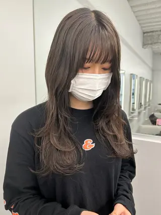 ロング カラー HANA ROCCO3rdのヘアスタイル