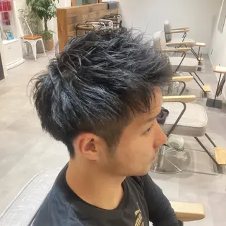 メンズ 🌈割れない顔周り 中村隆寛のヘアスタイル