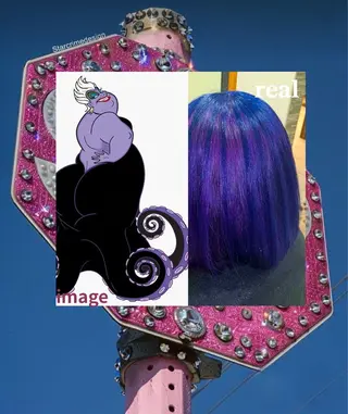 ミディアム カラー あやか/ハイトーンカ ラー/デザインカラーのヘアスタイル