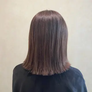 ミディアム 筒井 璃音のヘアスタイル