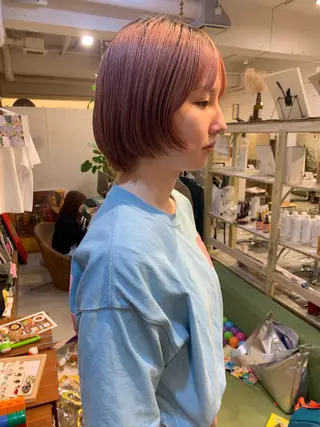 ショート カラー 【takk】 ナカヤママサヨシのヘアスタイル