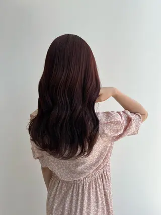 ミディアム カラー ✨艶髪✨ 吉田誠のヘアスタイル