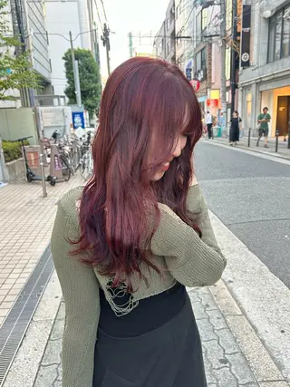 ロング レイヤー 👩🏻‍🦰Moeのヘアスタイル