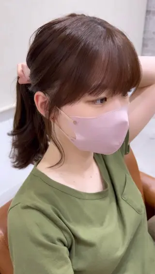 ロング 原田 健斗のヘアスタイル
