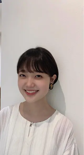 ショート 竹村 恵功代のヘアスタイル