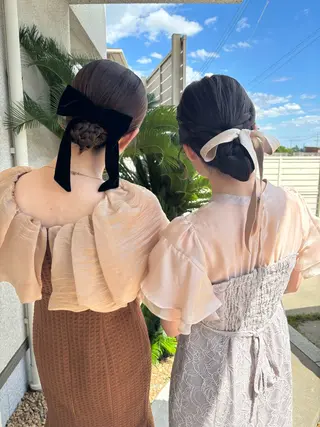 ヘアアレンジ 桑原 菜摘のヘアスタイル
