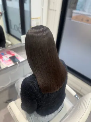 セミロング パーマ 🕯コバ/レイヤー/ 透明感/縮毛🕯のヘアスタイル