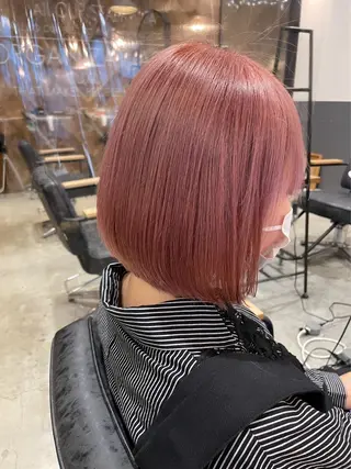 ミディアム カットモデル募集 ロロネー三国のヘアスタイル