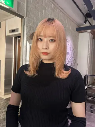 セミロング AYANE 韓国ヘア /レイヤーカットのヘアスタイル